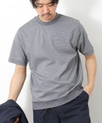 NOLLEY’S goodman/《ビジカジ対応》セミシルケットスムース ボーダードレスTシャツ 25SS/508102322
