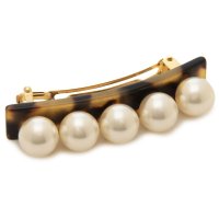 ALEXANDRE DE PARIS/アレクサンドル ドゥ パリ ALEXANDRE DE PARIS ヘアアクセサリー タイムレス バレッタ 髪留め ブラック オレンジ レディース ALEXAND/508106141