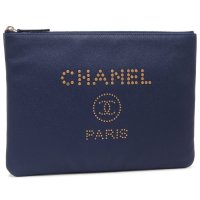 CHANEL/シャネル CHANEL クラッチバッグ クラッチバッグ PM スタッズ ブルー レディース CHANEL A80802 Y01684 N4942/508106148