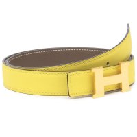 HERMES/エルメス Hermes ベルト コンスタンスベルト 24mm リバーシブル イエロー レディース HERMES H052150 H064545 CA CO CO/508106162