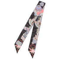HERMES/エルメス Hermes スカーフ バンダナ ツイリー マルチカラー ブラック レディース HERMES H063707 S 03/508106170