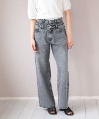 Green Parks/グリーン パークス Green Parks ・ELENCARE DUE Wウエストデニムパンツ/508106737