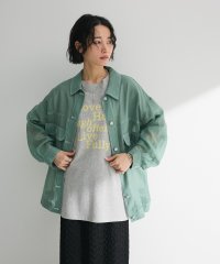 Green Parks/グリーン パークス Green Parks ・ELENCARE DUE カラーステッチシアーGジャン/508106742