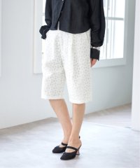 IENA/ジオメトリックレース ハーフパンツ/508106886