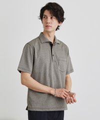TAKEO KIKUCHI/千鳥柄ポロシャツ/508106899