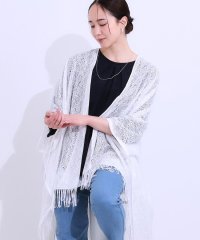 SHOO・LA・RUE/スクエアレースポンチョ/508107004