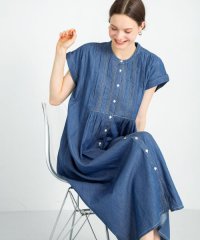 URBAN RESEARCH Sonny Label/デニムピンタックヨークフレンチワンピース/508107104