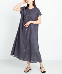 URBAN RESEARCH Sonny Label/コットンストライプドビーギャザーワンピース/508107105