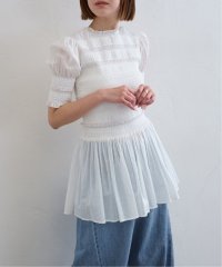 U by Spick&Span/《追加》シャーリングミニワンピース/508107116