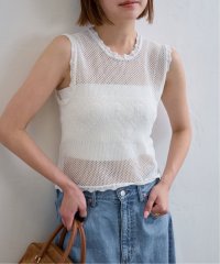 U by Spick&Span/ハートメッシュニットトップス/508107124