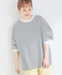 B.C STOCK/ウォッシャブル / ボーダールーズロンTEE/508107189