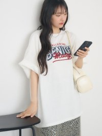 RETRO GIRL/レトロガール RETRO GIRL 立体ロゴBIGTEE/508107211