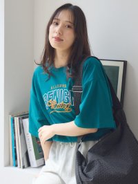 RETRO GIRL/レトロガール RETRO GIRL 立体ロゴBIGTEE/508107211