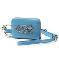 X-girl/エックスガール X－girl コインケース レディース かわいい 財布 ブランド おしゃれ 小さい ショルダー 2WAY 定期入れ OVAL LOGO BUCK/508107304