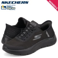SKECHERS/スケッチャーズ SKECHERS スリップインズ ゴーウォーク フレックス スニーカー スニーカー レディース ブラック 黒 124836/508107333
