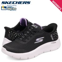 SKECHERS/スケッチャーズ SKECHERS スリップインズ ゴーウォーク フレックス クリスタ スニーカー レディース ブラック 黒 125502/508107334