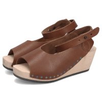 trippen/トリッペン trippen サンダル ウッドサンダル レザーサンダル レディース 本革 2Eワイズ ORINOCO－WAW251 ブラック ブラウン 602－1/508107353