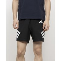 adidas/アディダス adidas メンズ フィットネス ショートパンツ アイコン スリーストライプス ショーツ JC5225 (ブラック)/508108125