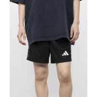 adidas/アディダス adidas メンズ ジャージハーフパンツ トレイン エッセンシャルズ カモ スリーストライプスショーツ JI8589 (ブラック)/508108146