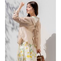 Noela/ノエラ Noela バックリボンシアーシャツ/508108895