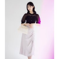 Noela/ノエラ Noela サテンドロストスカート/508108902