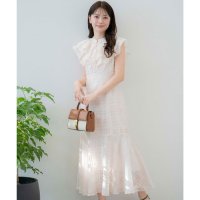 Noela/ノエラ Noela シアーチェックフリルワンピ/508108905