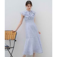 Noela/ノエラ Noela シアーチェックフリルワンピ/508108905