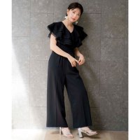 Noela/ノエラ Noela 【WEB限定】フロントジップフリルオールインワン/508108911
