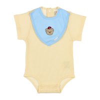 petit main/プティマイン petit main スタイ付きロンパース【返品不可商品】/508108920