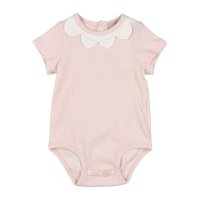 petit main/プティマイン petit main スカラップ襟半袖ロンパース【返品不可商品】/508108927