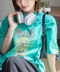 DISCUS/ディスカス アスレチック DISCUS ATHLETIC プリントビッグTシャツ バーガー/508108954