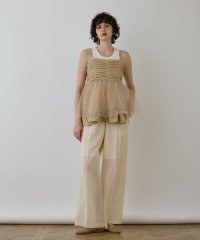 GRACE CONTINENTAL/タフタチュールキャミ/508109455