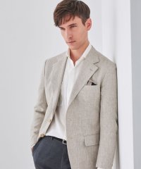 gotairiku/【DORMEUIL】ドーメル HEXAGON リネン ジャケット_ベージュ/508109468