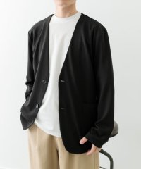 ITEMS URBAN RESEARCH/梨地ジャガードノーラペルジャケット/508109577