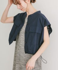 ITEMS URBAN RESEARCH/リネンミックスドロストポケットシャツ/508109579