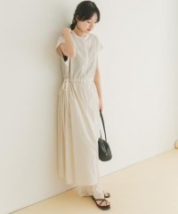 ITEMS URBAN RESEARCH/ウエストギャザーストライプワンピース/508109589