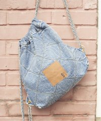 Spick & Span/5 1/2 DENIM KNAPSACK/508109644