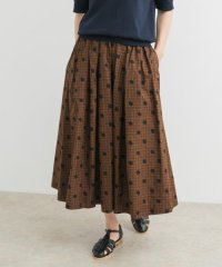 URBAN RESEARCH DOORS/Le GLAZIK　TUCK GATHERED SKIRT/508109806