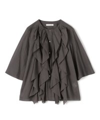 GALERIE VIE/インドコットン フリルシャツ/508109967