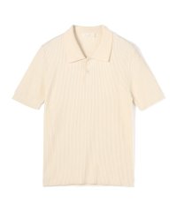 GALERIE VIE/ギザコットンリブ ポロカラープルオーバー/508109975