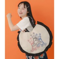 ScoLar/スカラー ScoLar クマのぬいぐるみ柄 フリルラウンドバッグ/508110303