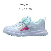 ACHILLES/アキレス Achilles スニーカー キッズ タテノチカラ瞬足 LEC8270 Achilles ジュニア 2E ベルクロ 軽量 左右非対称ソール リボン ハ/508110443
