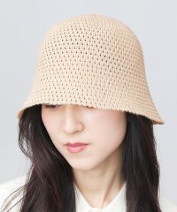 AMS SELECT/エーエムエスセレクト A.M.S.select 抗菌防臭吸湿 バンブー素材 かぎ編み クロシェハット/508110468