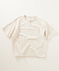 JOURNAL STANDARD relume Men's/コンパクトループ ヘンリーネック  半袖 スウェット/508110547