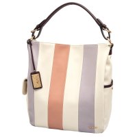 Clelia/クレリア Clelia トートバッグ レディース ストライプ柄 大容量 A4 縦 縦型 肩掛け 通勤 通学 マザーズバッグ ベレッサ CLー22228ー6/501510996