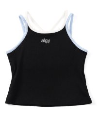 ALGY/マルチボーダータンタケリブキャミ/507640512