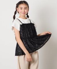 a.v.v(KID'S)/【接触冷感/ジメジメ対策】[100－130]シフォンキャミドッキングトップス/507896883