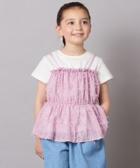 a.v.v(KID'S)/【接触冷感/ジメジメ対策】[140－150]シフォンキャミドッキングトップス/507896886