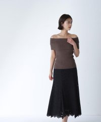 NATURAL BEAUTY BASIC/ラッフルレース SETUP スカート/508090842
