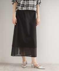 THE SHOP TK/裾シアーナロースカート【洗える】/508109927